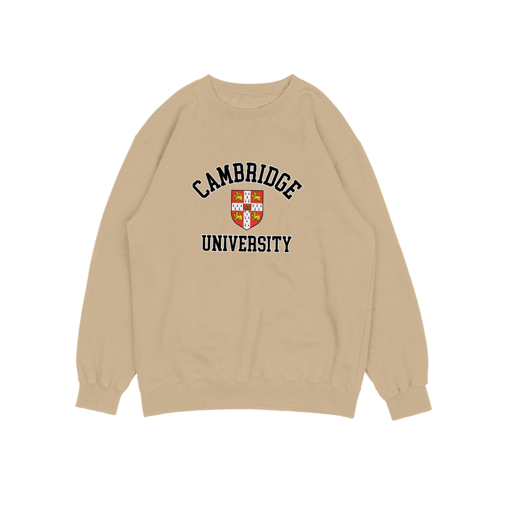 CAMBRIDGE UNIVERSITY  SWEATER CREWNECK PRIA WANITA Size M-XXL