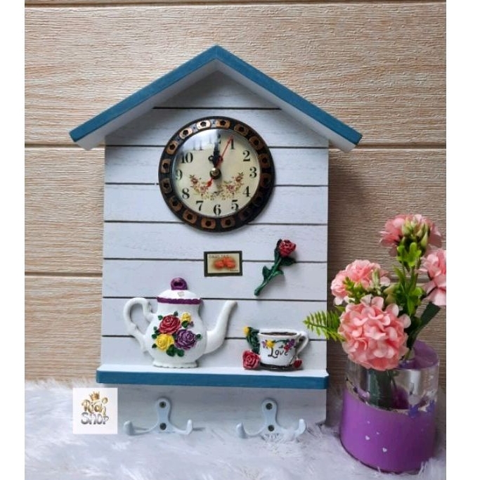 Rak Gantungan Kunci Dinding Home Sweet Home