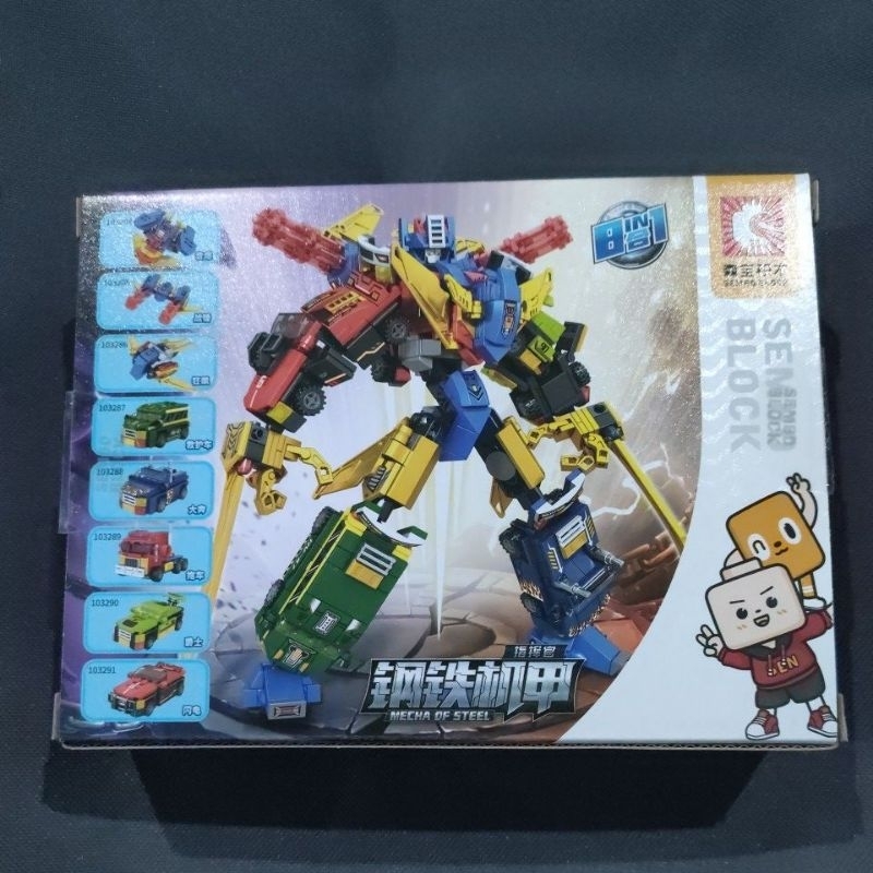 SEMBO BLOCK MAINAN ANAK RUBRIK LEGO ROBOT