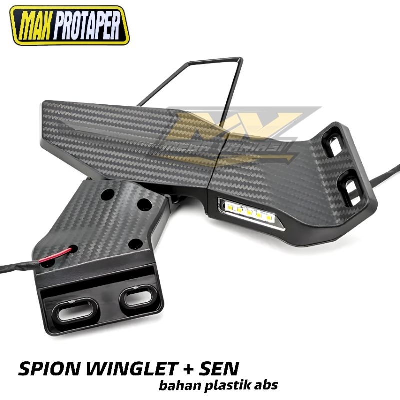 SPION WINGLET GENERASI BARU SPION STEALTH SPION MOGE H2R SPION FAIRING COCOK UNTUK SEMUA JENIS MOGE R15 V2 V3 R25 V2 CBR150 CBR250 GSX NINJA250 FI DLL