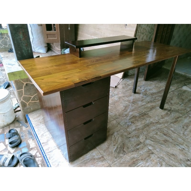 meja kerja/meja komputer laminasi 160x60x3cm