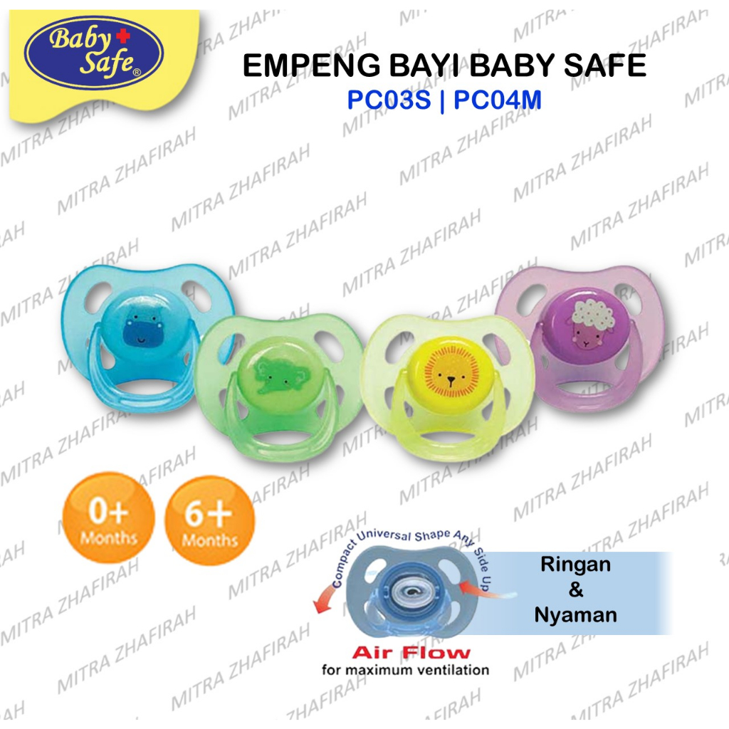 Nipple Wide Neck Baby Safe | Nipple Baby Safe Leher Standar | Nipple BABY SAFE Botol WN001 WN002 WN04 WN05