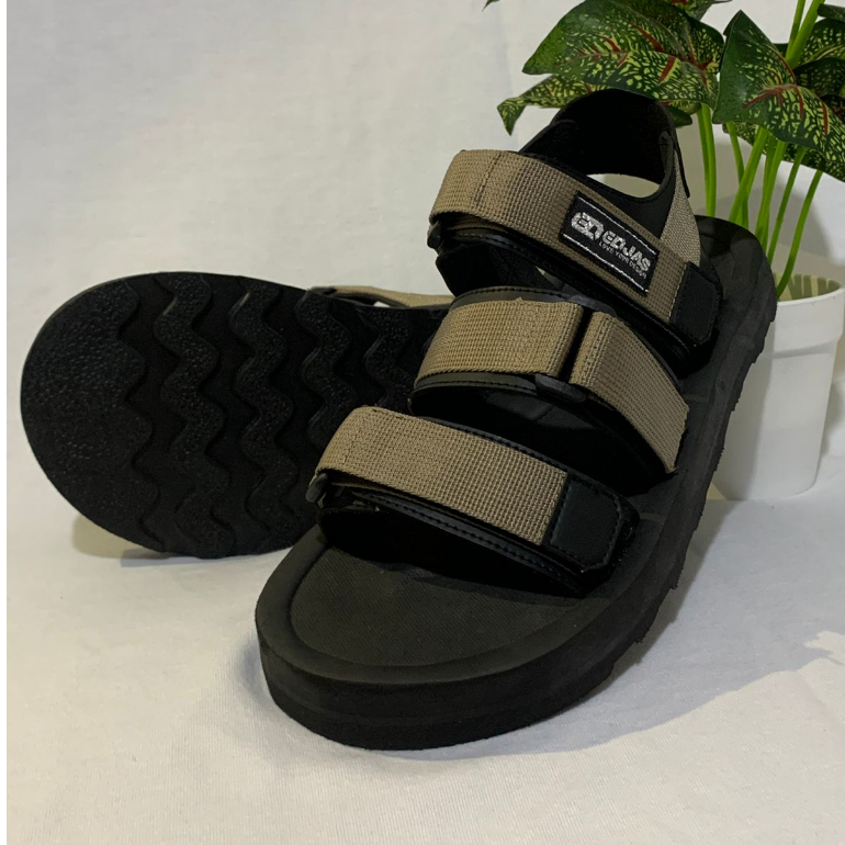 EDJAS | Sandal Gunung Pria Wanita Casual Dewasa / Sendal Tali Traveling kekinian / Sandal Slide 100260 size 39 - 43