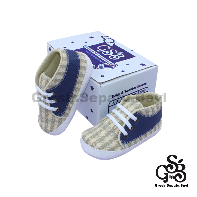 sepatu bayi laki laki perempuan umur 2 - 12 bulan model casual TARTAN ringan &amp; fleksibel