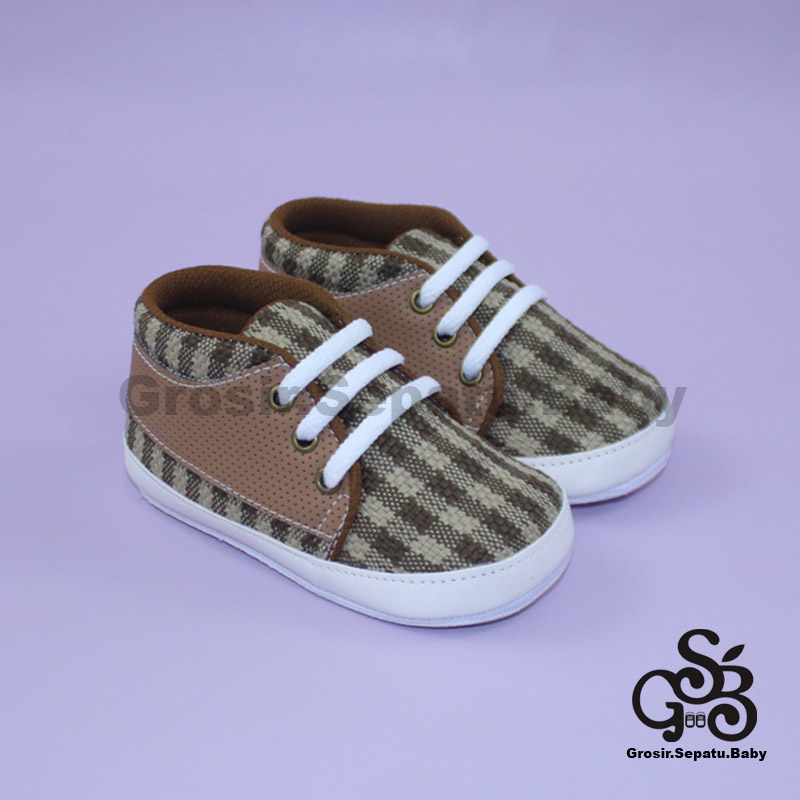 prewalker sepatu bayi laki laki perempuan umur 2 - 12 bulan model casual TARTAN ringan &amp; fleksibel