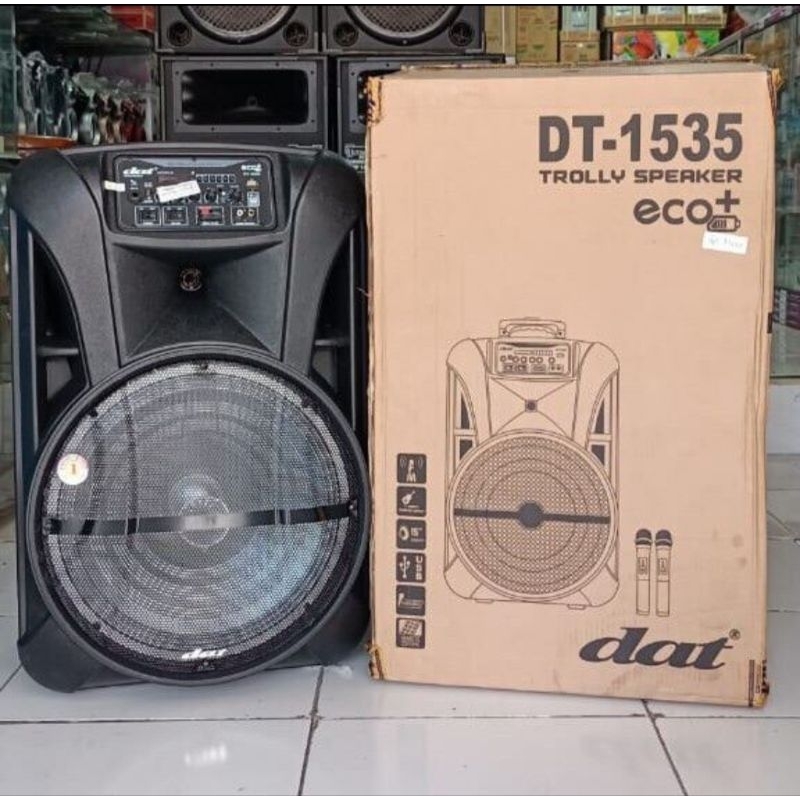 Speaker Aktif 15inch Portable DAT DT 1535 15inch
