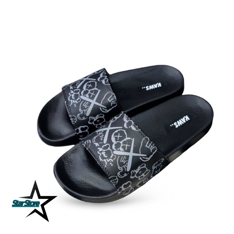 Sandal slop pria Vans kaws  slop pria Original Sendal slop karet Sandal pria slop