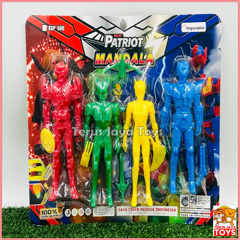 Mainan figur power rangers justice isi 5pcs/mainan robot power ranger / mainan super hero