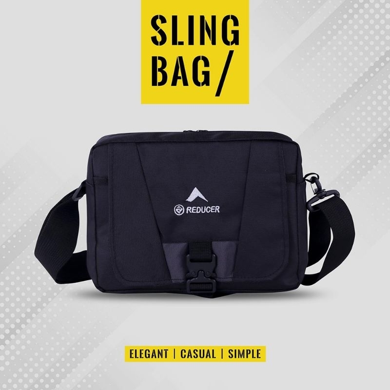 ARGL Tas Selempang | Slingbag | Waistbag CASADE 1.0 SHOULDER BAG Lucid Black