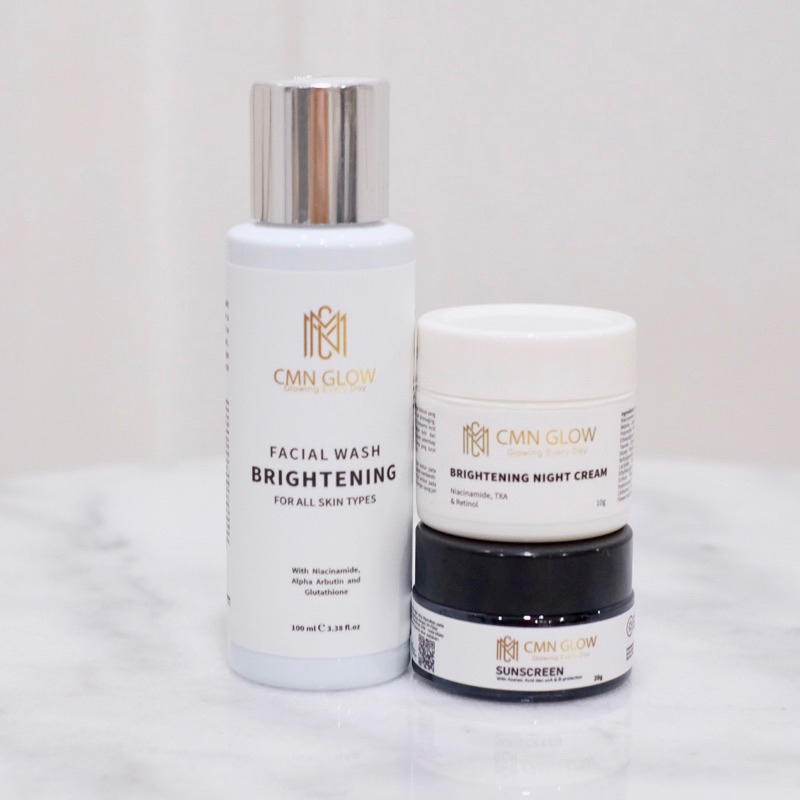 CMN GLOW Skincare  - 3 in 1 Brightening Series