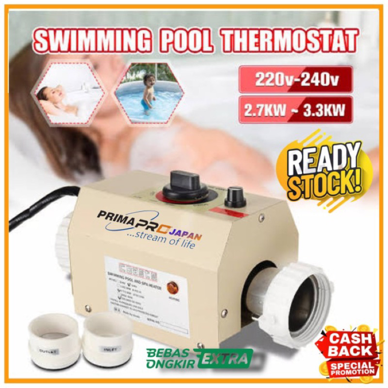 Heater elektrik kolam renang - pemanas Air kolam jacuzzi-Pemanas Air
