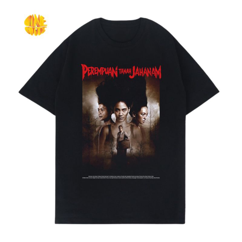 Kaos Perempuan Tanah Jahanam | Kaos Film | Kaos Film Cine Goods | Movie T-Shirt | Kaos Horror