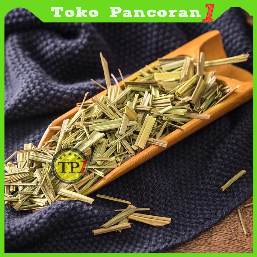 Teh Daun Serai Daun Sereh Batang Daun Serei Kering xiang cao Lemongrass Tea  50gram