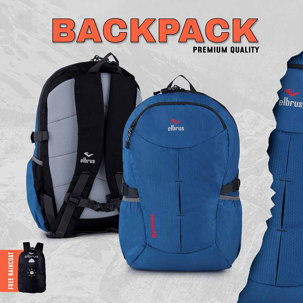 Tas Pria Tas Ransel Pria Tas Backpack Tas Punggung Pria - Elbrus | TL 633