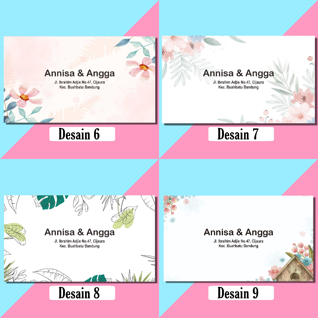 

25 pcs Amplop kondangan / Amplop sumbangan / Cetak nama amplop / Amplop custom / Amplop lebaran 4960