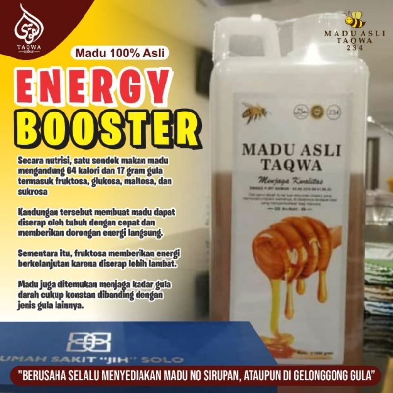 

Madu asli taqwa nektr full nektar