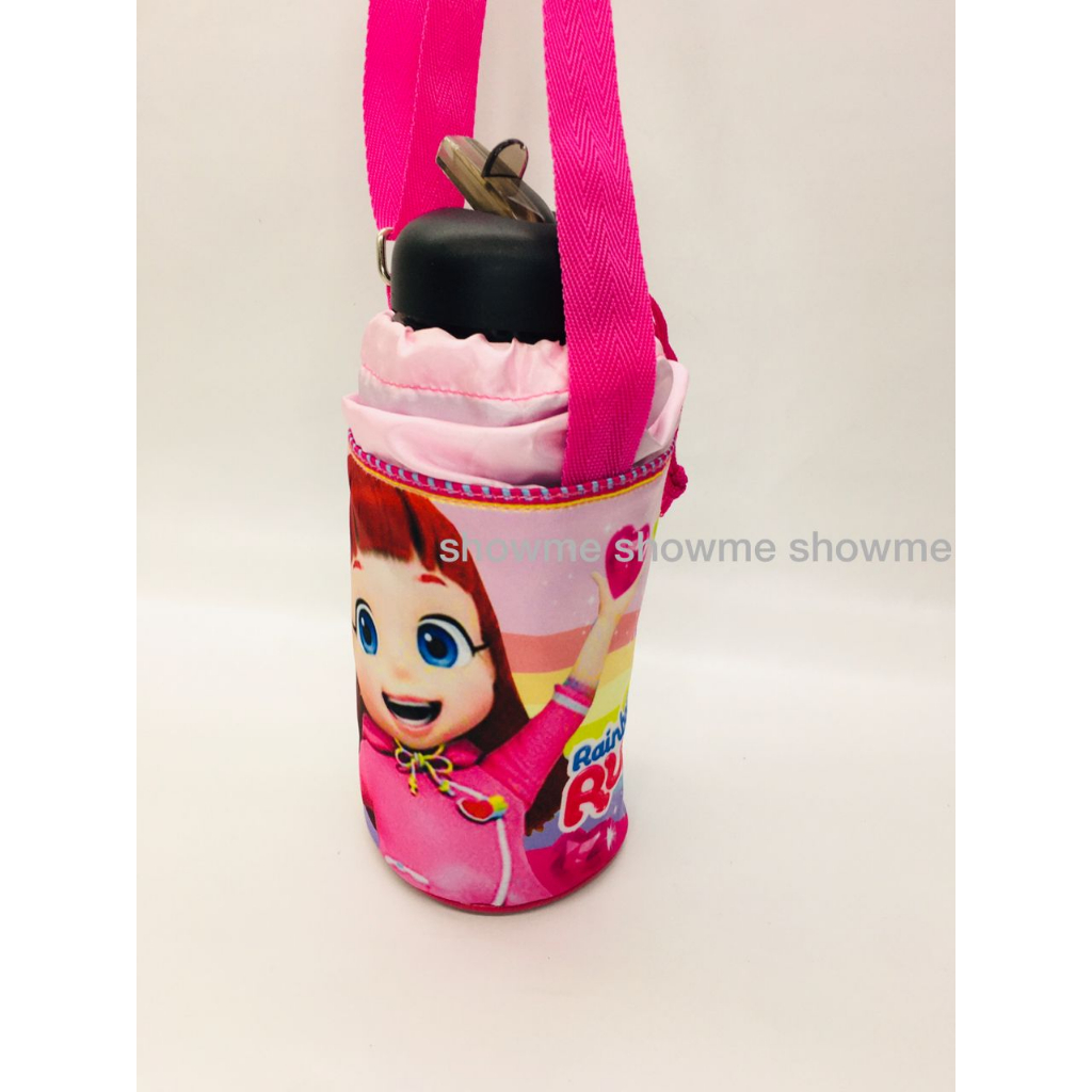 Showme  CUSTOM tas botol minum anak sekolah karakter premium cetakan anti luntur- GOODIE BAGS - ULANG TAHUN - GIFF SET - BINGKISAN - DESIGN SUKA SUKA7