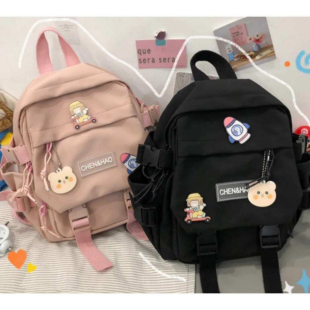 toko agung99 - Tas Ransel Wanita Terbaru 2020 2021 Korea Stylish Keren Murah Import / Selempang Wanita / Tas mini Cewek /