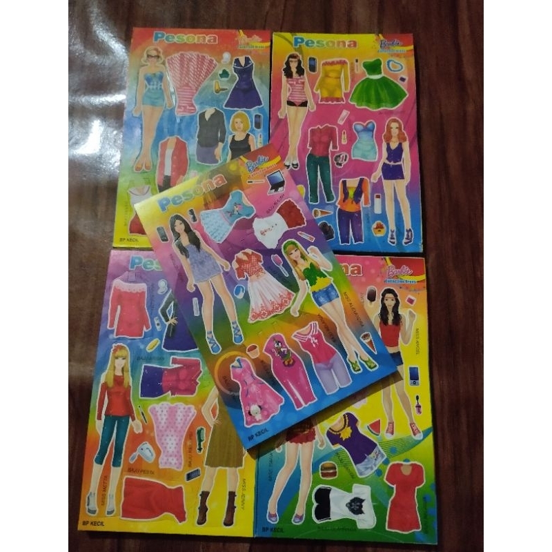 MAINAN BP JADUL BONEKA KERTAS / BONGKAR PASANG