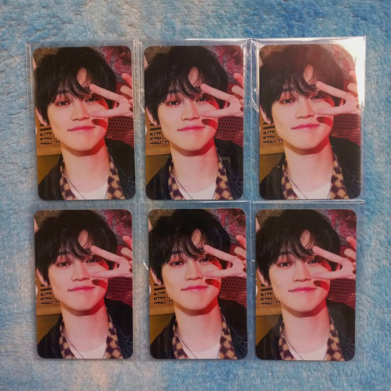 photocard pc chenle bread smile  album japan best friend ever