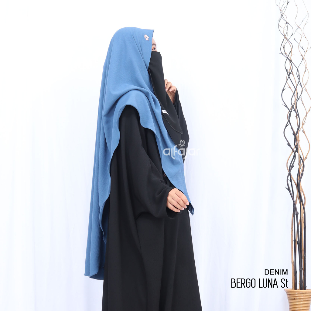 Khimar Instan Cringkle Airflow Luna by Alfajar