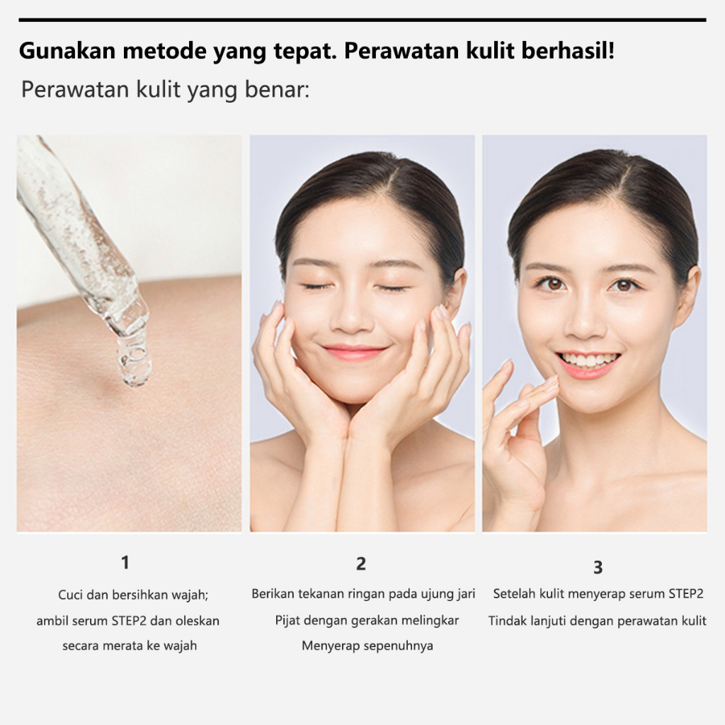 BREYLEE Step 2Pore Serum Wajah Pengecil Pori-pori skincare(17ml)