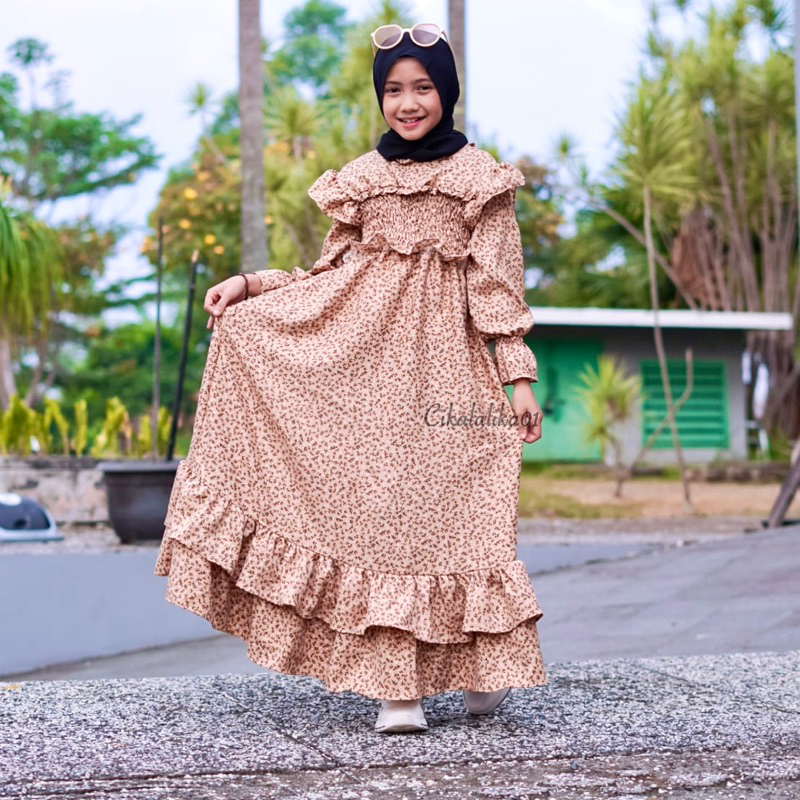 Dress eshal syakila tanpa hijab