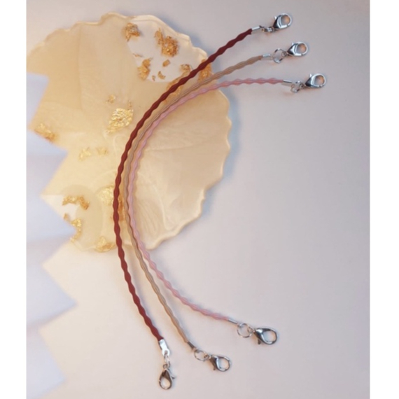 KONEKTOR MASKER TALI PADI BOBA / CONNECTOR MASK HIJAB ELASTIS PENGAIT MASKER/STRAP MASKER/KONEKTOR -