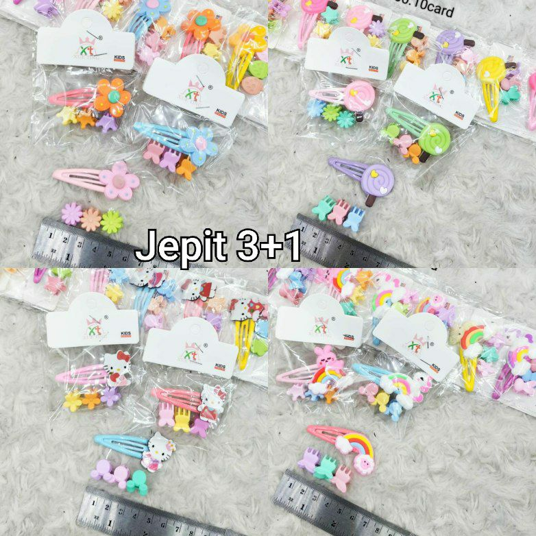 [ 1SET ] JEPITAN RAMBUT ANAK LUCU IMPORT