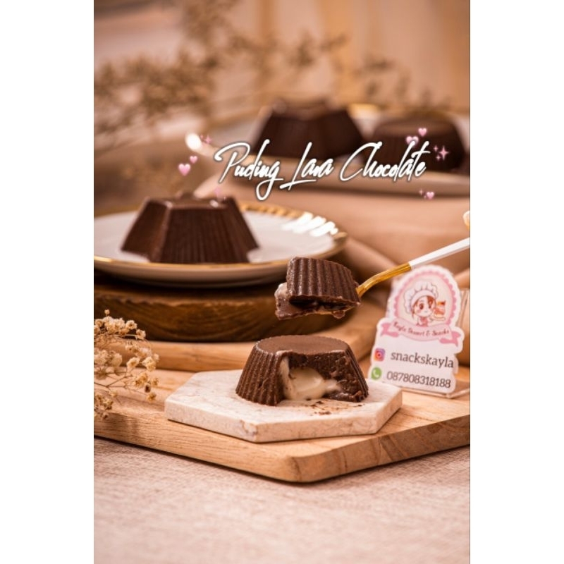 

Puding Lava Chocolate