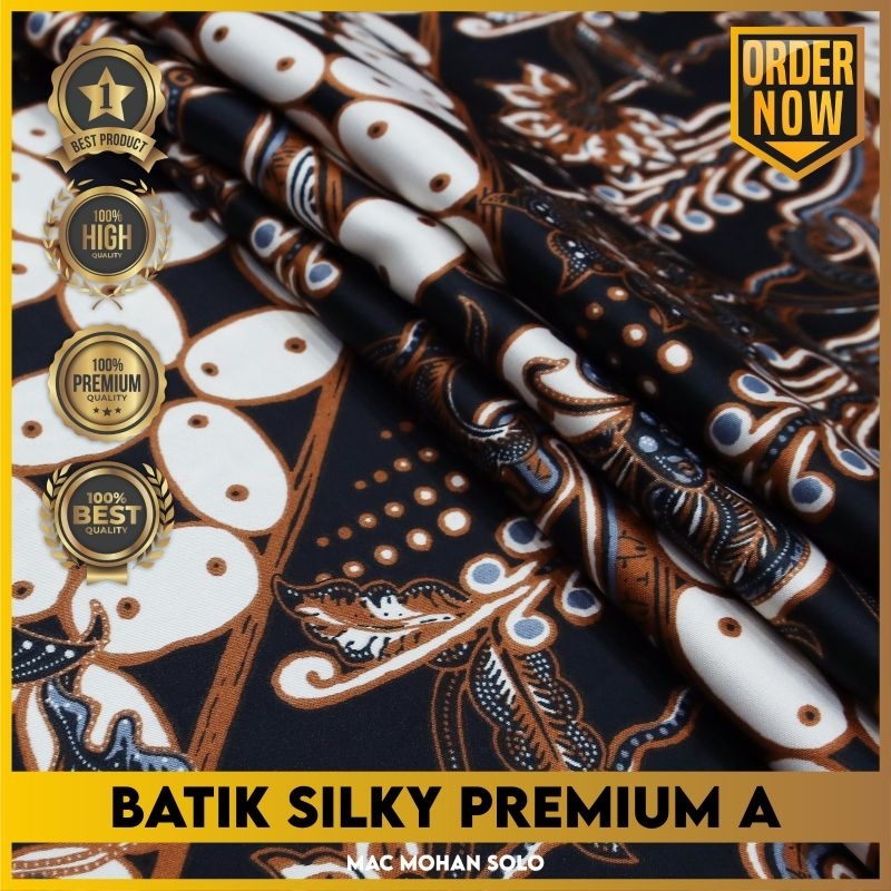 [NEW ARRIVAL] KAIN BATIK SILKY PREMIUM BAHAN BATIK SUTERA SANDWASH SEMI SUTRA DESIGN TERBARU DAN TERMURAH PER 0.5M UNTUK SARIMBITAN KEMEJA TUNIK GAMIS ROK BAWAHAN KEBAYA LAMARAN BY MACMOHAN