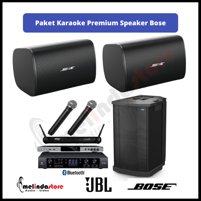 Paket Karaoke Premium Speaker Bose B