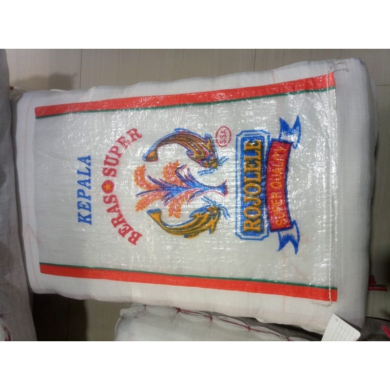 karung beras 25kg cap rojolele