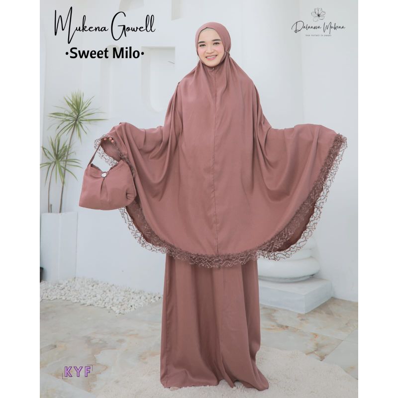 Mukena Dalanova Gowell Sweet Milo