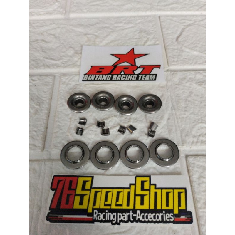 FULLSET!!!RETAINER SET BRT JUPITER MX SATRIA FU NMAX MXKING SONIC UNTUK BATANG KLEP 4.5MM RETAINER B