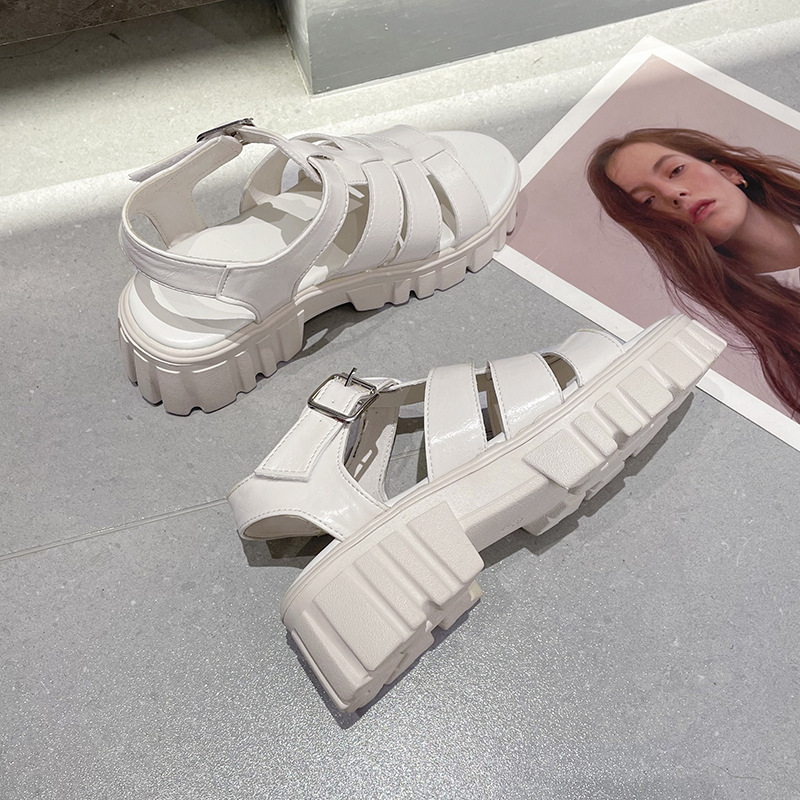 COD Sneakersdaily 458 Sandal Tali Wedges Traveling Wanita Premium