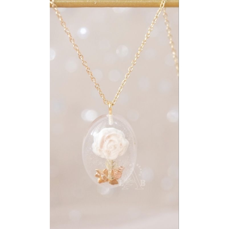 MY BEADS LAB || Breastmilk in Clear Stone Pendant | Liontin ASI | Perhiasan ASI | Breastmilk Pendant