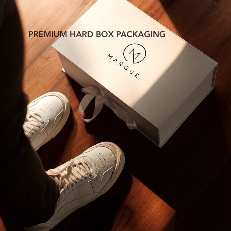 MARQUE.CO 'Classic White. preloved sepatu sneakers branded