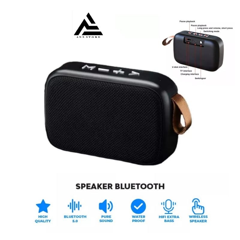 [ANS] Speaker Bluetooth JBL G2 Spk BT Wireless Music Audio Bass Mini / Speaker Bluetooth G2 Portable Mini Bluetooth Wireless