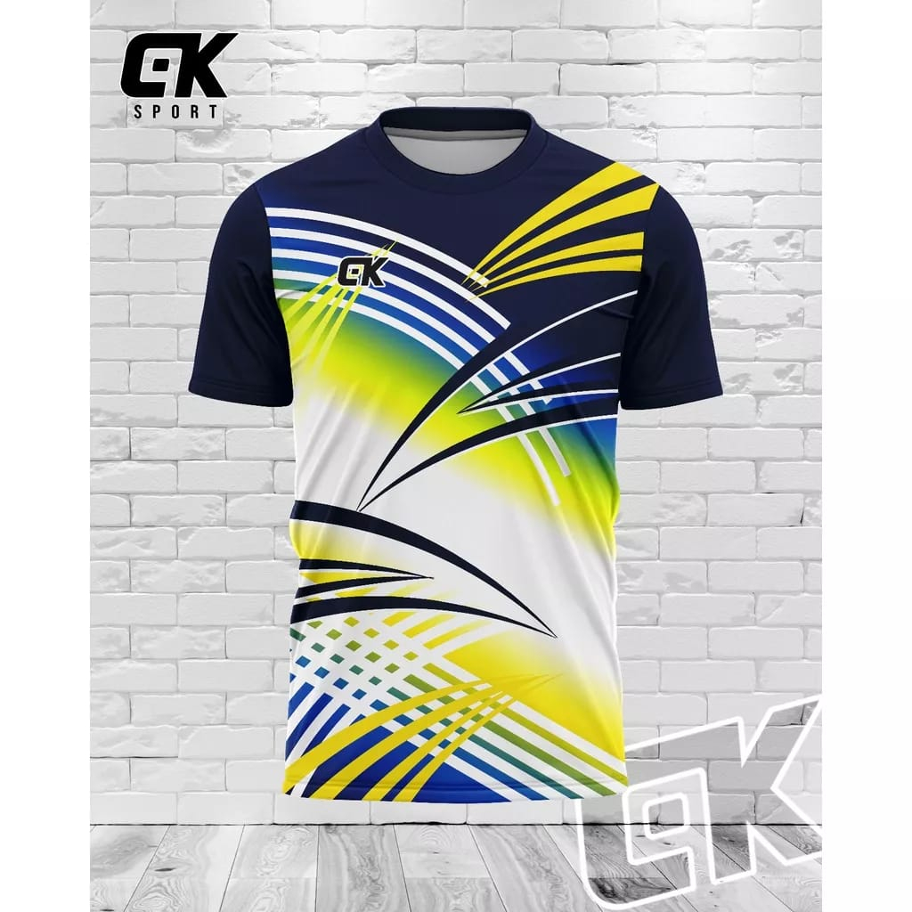 BAJU BOLA PRINTING/KAOS/SETELAN DEWASA/ OLAHRAGA/TRAINING/LARI/GYM/VOLI