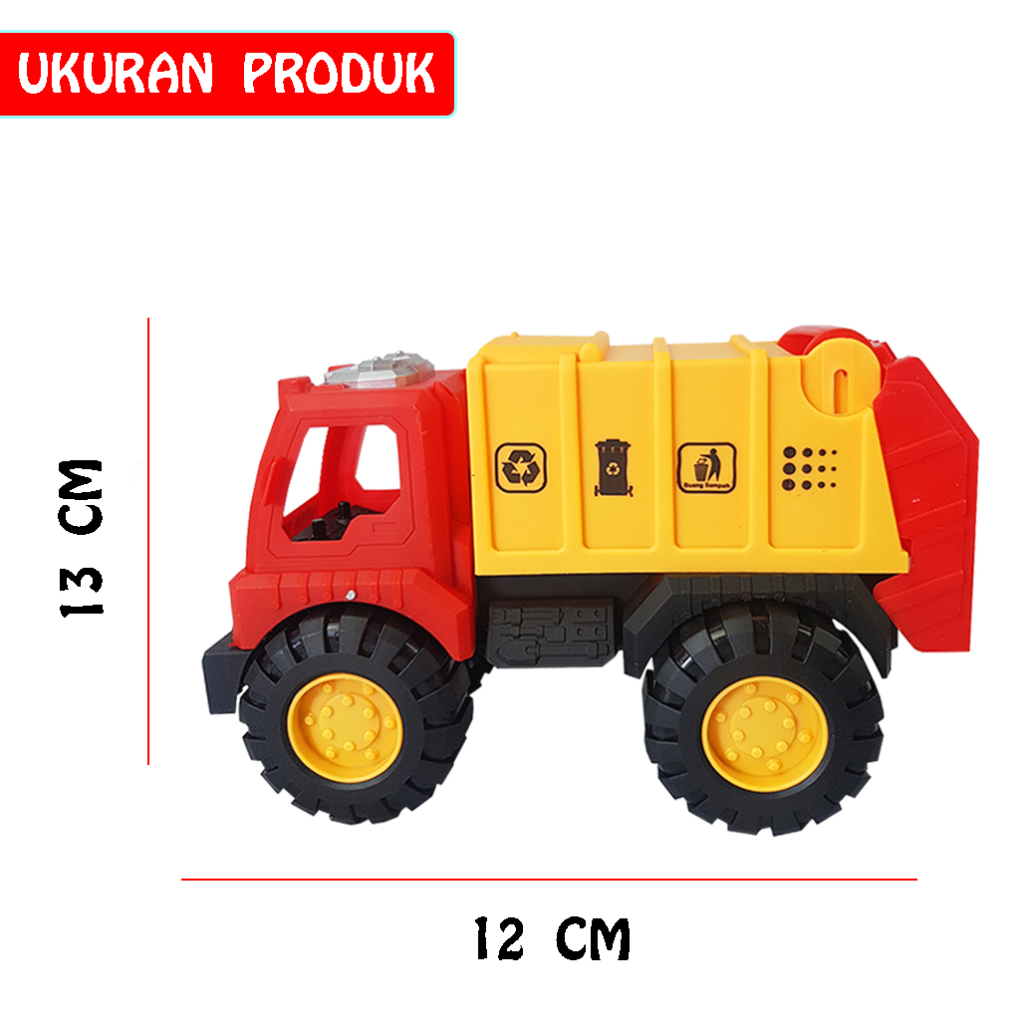 Mainan Anak Truk Compactor/ Truck Compactor Toys AK95 JSP