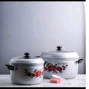 MASPION Steamer Rice Cooker Dandang Kukusan Aluminium 24cm