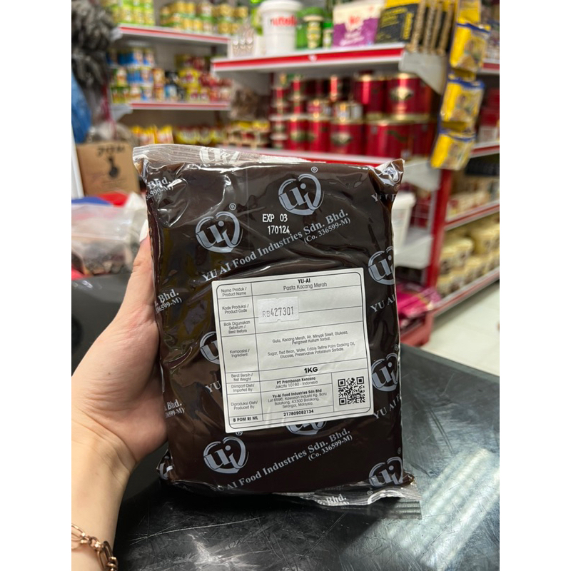 

Pasta Kacang Merah Yu Ai 1kg