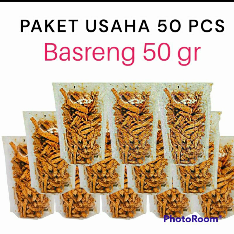 

Paket Usaha 50 pcs Basreng pedas daun jeruk