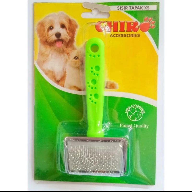 Sisir Bulu chiro TAPAK XS Grooming-Pelembut Bulu Kucing Dan Anjing