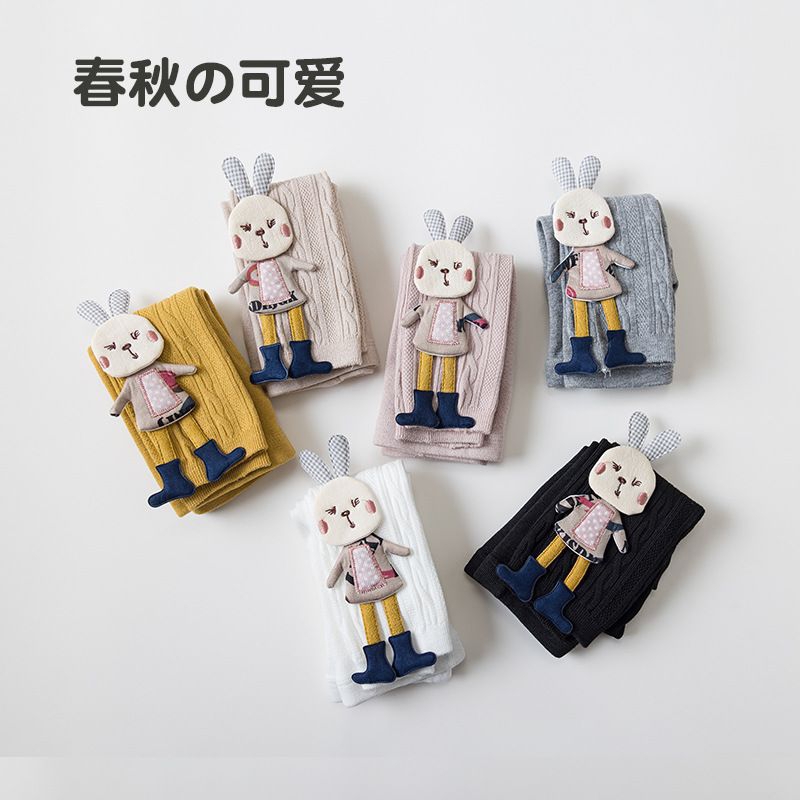 BABY K2 - legging polos buka kaki motif bunny kode 00341