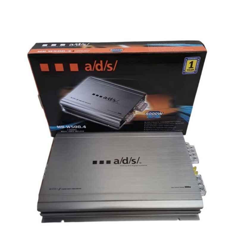 Power amplifier 4 channel ads mb-w500.4