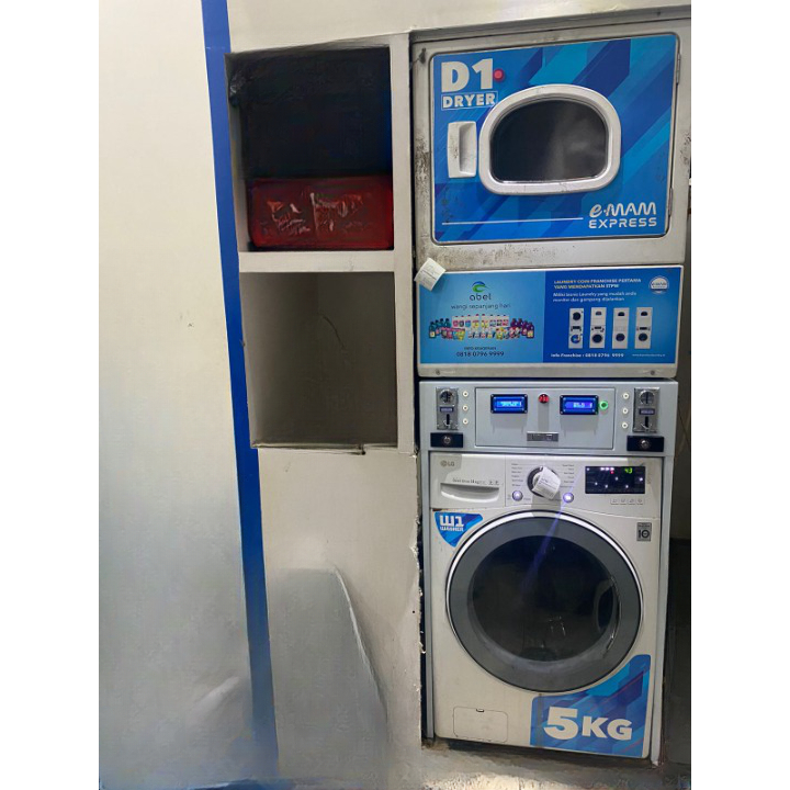 Paket Usaha Laundry Koin dan Kartu