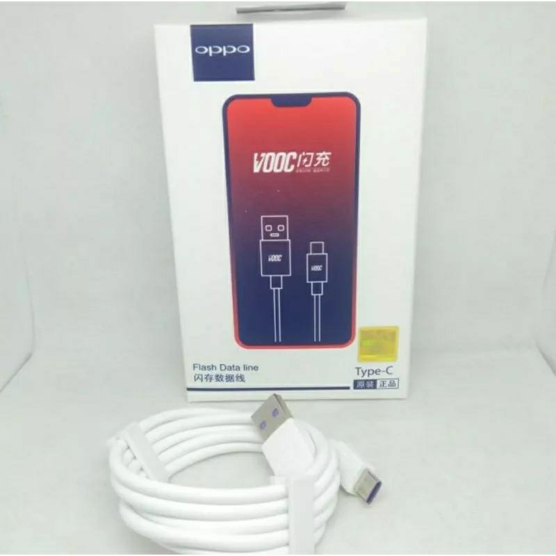 Kabel data OPPO VOCC R15 OPPO 100% Original VOOC FLASH CHARGING MICRO TYPE C