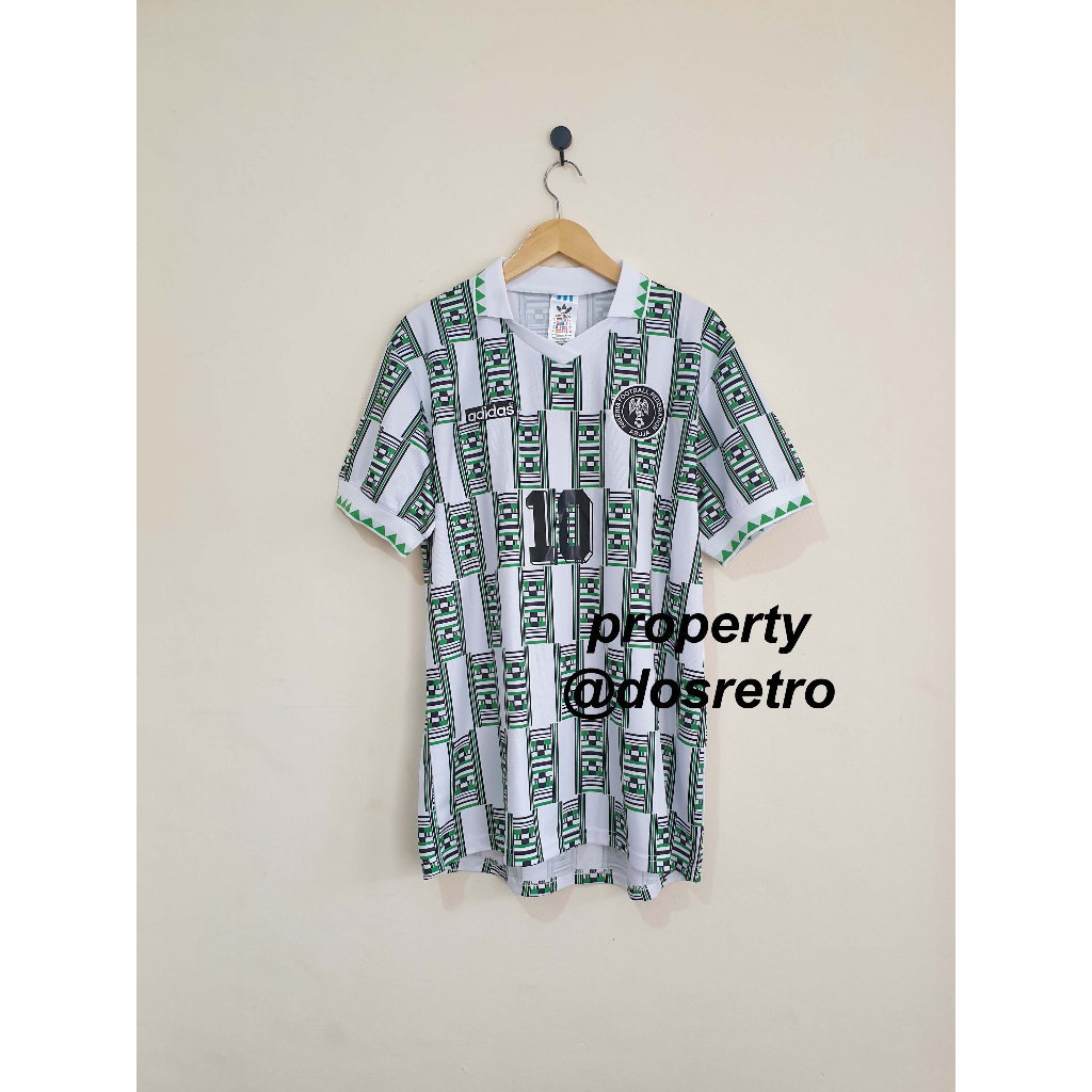 Jersey Retro Nigeria Home 1994 OKOCHA 10